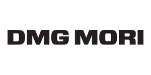 Logo de DMG Mori, fabricant mondial de machines-outils CNC et solutions de production.