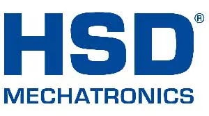 Logo de HSD Mechatronics, fabricant d'électrobroches et de solutions mécatroniques pour l'industrie.