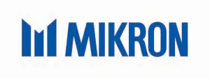 Logo de Mikron, fabricant de centres d'usinage et solutions d'automatisation industrielle.