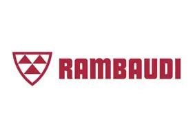 Logo de Rambaudi, fabricant de centres d'usinage et solutions industrielles de haute précision.